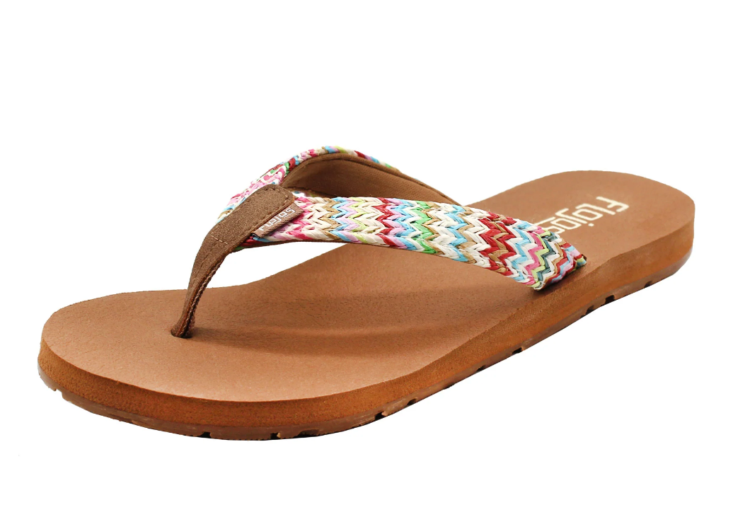 Flojos Juno Weave Women's Sandal (129- Natural Multi)